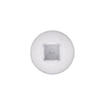 #10x1" Pan Head Painted Square Drive Tapping Screw, Type A/AB, Zinc, No. 2, Steel