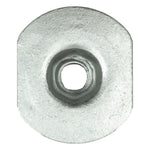 M4.8-1.61 Silver Fender Apron Hex Flange Nut, Zinc