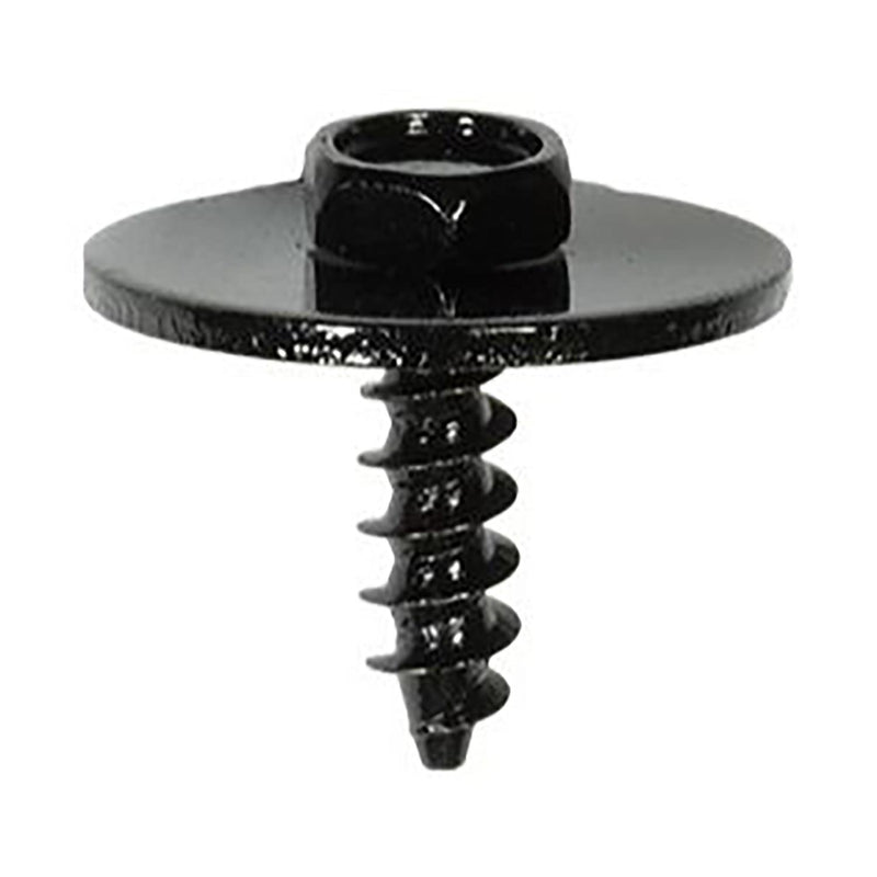 M5-2.12x18mm Hex Tapping Screw with Washer, 22mm Washer, Zinc