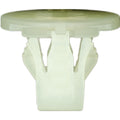 15mm White Nylon Under Cover Screw Grommet, 22mm Head
