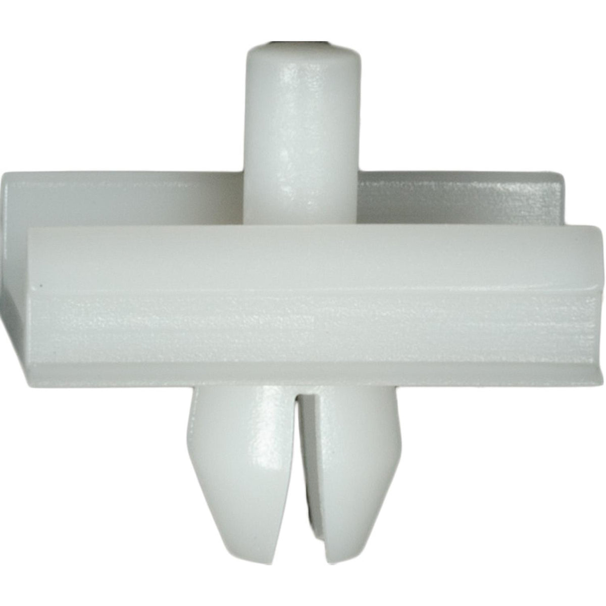 7mmx20mm White Nylon Side Molding Clip