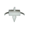 6mmx29mm White Nylon Rocker Molding Clip