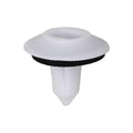 14.5mm White Nylon Trunk Lid Grommet, 18mm Head