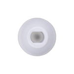14.5mm White Nylon Trunk Lid Grommet, 18mm Head