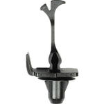 8mm Black Nylon Windshield Pillar Trim Clip