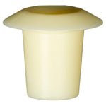 White Nylon A-Pillar Trim Panel Grommet, 13mm Head