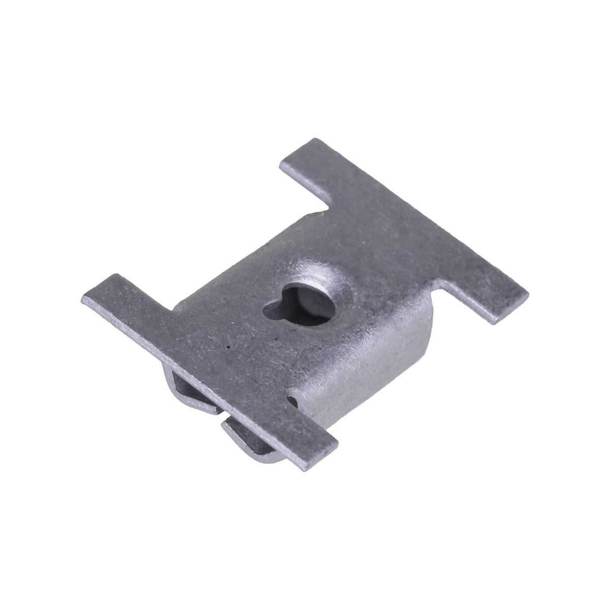 M4.2-1.41 Gray Fender Apron Snap-In Nut, Zinc
