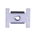 M4.2-1.41 Gray Fender Apron Snap-In Nut, Zinc