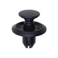 7.8mmx11mm Black Nylon Fender Apron Push-Type Retainer, 20mm Head