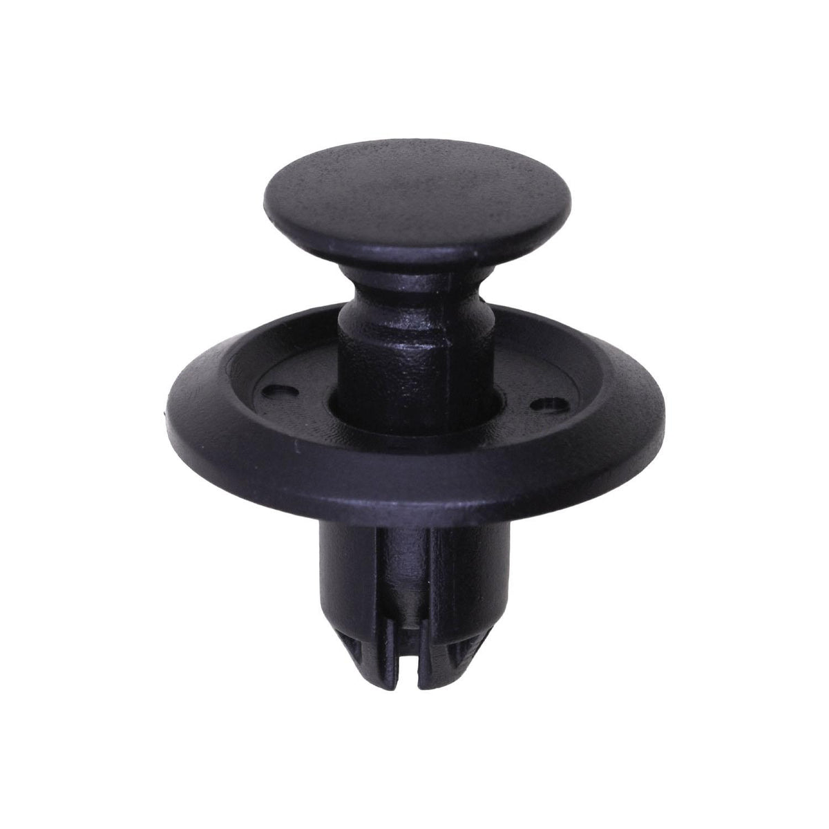 7.8mmx11mm Black Nylon Fender Apron Push-Type Retainer, 20mm Head