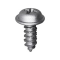 M5-1.81x13mm Fog Lamp Phillips Round Washer Thread Cutting Tapping Screw, 11mm Washer, Zinc