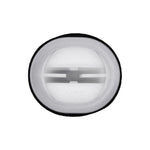 13mmx17mm Ovalx13mm White Nylon Side Panel Retainer with Sealer