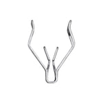 16mm Door & Dash Panel Clip, Zinc