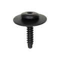 M4.2-1.41x20mm Fender Apron Torx Button Tapping Screw, 19.5mm Washer, Trivalent Black Zinc