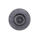 M4.2-1.41x20mm Fender Apron Torx Button Tapping Screw, 19.5mm Washer, Trivalent Black Zinc