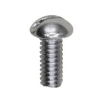 #12-24x1/2" Slotted Round Head Machine Screw, Zinc Chromate