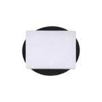 8mmx18mmx14mm Black Nylon Exterior Molding Clip with Sealer, 12mmx16mm Head