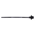 166mm (6-1/2) Black Nylon Cable Tie with Tree Mount