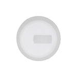 11.5mm White Nylon Door Window Trim Retainer, 12mm Head