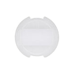 10mm White Nylon Wheel Opening Molding Clip, 16mm Head