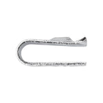 M5 Acura Honda Bumper & Under Body U-NUT, Panel 4mmMax., Bright Zinc