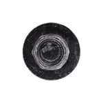 M6-1.0x20mm Engine Under Cover Hex Thread Cutting Screw, 18mm Washer, Trivalent Black Zinc