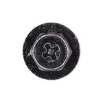 M5-1.59x20mm Bumper Splash Shield Phillips Hh Tapping Screw, 16mm Washer, Trivalent Black Zinc