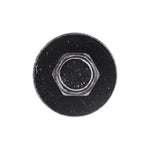M6.3-2.5x16mm Fndr Liner Splash Shield Philps Hh Tap Scrw W Washer Screw, 20mm Washer, Black Zinc