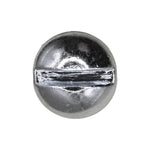 #12-24x1-1/2" Slotted Round Head Machine Screw, Zinc Chromate