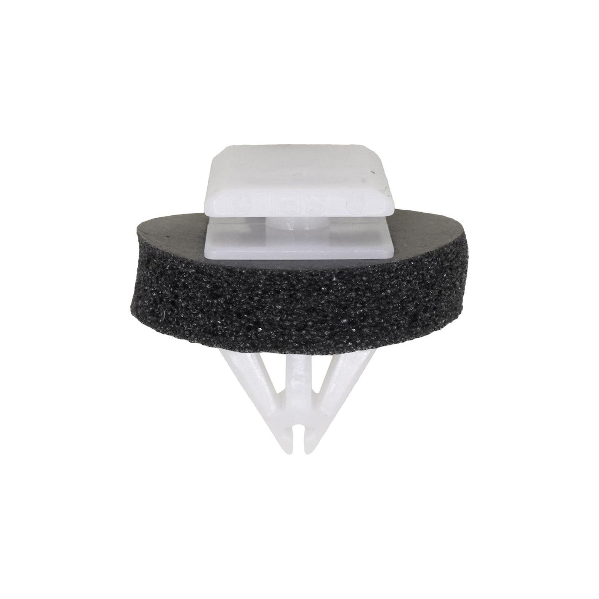 18mm White Nylon Liftgate Molding Clip with Sealer