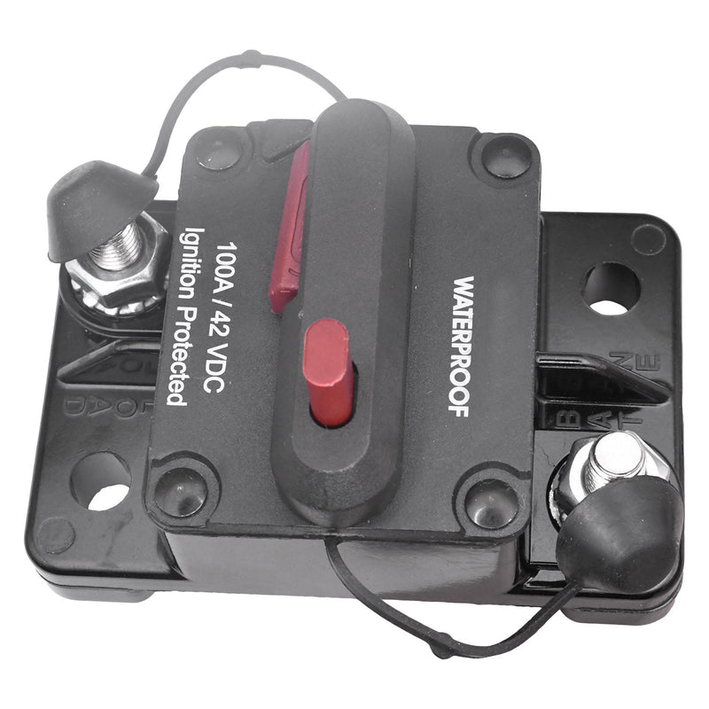 RV-Marine Waterproof Circuit Breaker 100A 42Vdc