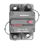 RV-Marine Waterproof Circuit Breaker 120A 42Vdc