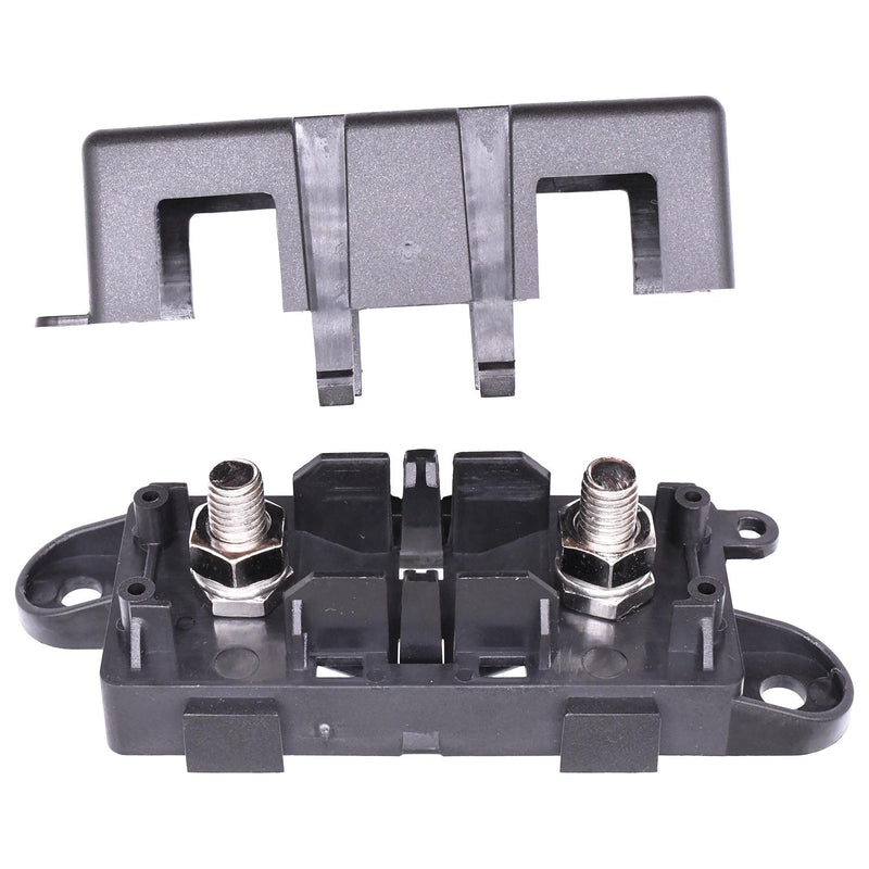 Mega-Style Fuse Block 500A 32Vdc Detachable Hard Cover
