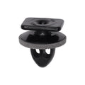 10mm Black Nylon Interior Trim Clip with Sealer, 13mm Head