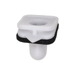 14mm White Nylon Tail Lamp Grommet, 15mmx19mm Head