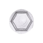 M6-1.0x16mm Bumper Cover Screw, Dog Point, 13mm Washer, Zinc