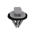 14mm Gray Nylon Door Liftgate Fender Molding Retainer W Sealer, 15mm Head