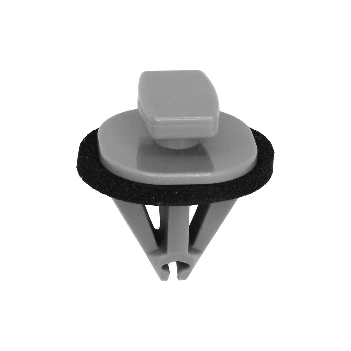 14mm Gray Nylon Door Liftgate Fender Molding Retainer W Sealer, 15mm Head