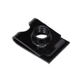 M6-1.0 Hyunda Bumper Cover U-Nut, Panel 1.5mm, Black Zinc
