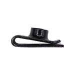 M6-1.0 Hyunda Bumper Cover U-Nut, Panel 1.5mm, Black Zinc