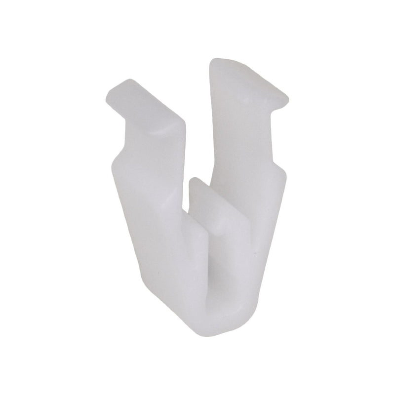 18mm White Nylon Interior Door Console Clip