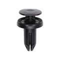 22mm Black Nylon Radiator Support Panel Push Type Retainer, 20mm Head