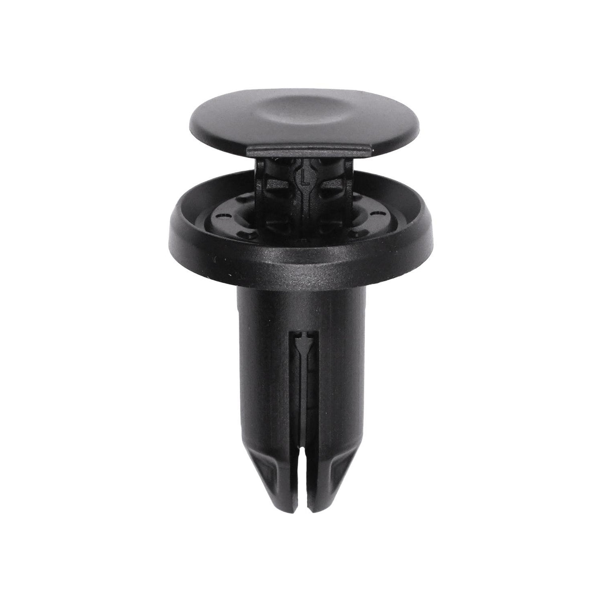 22mm Black Nylon Radiator Support Panel Push Type Retainer, 20mm Head