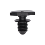 5.6mmx8mm Black Nylon Vw Hood Weatherstrip Clip, 9mm Head