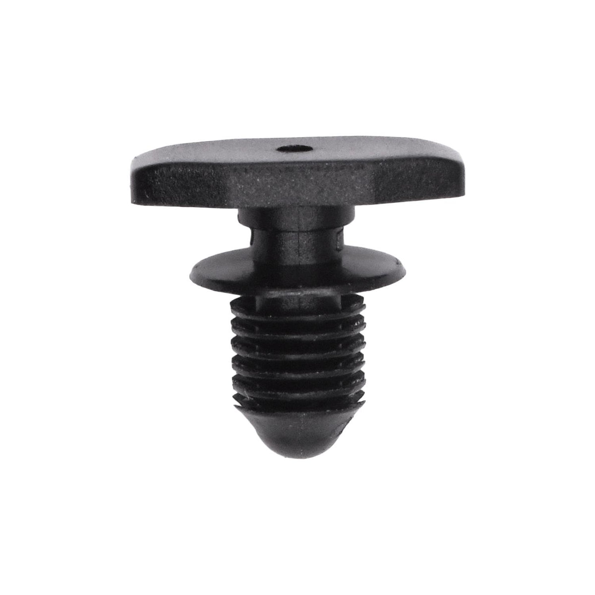 5.6mmx8mm Black Nylon Vw Hood Weatherstrip Clip, 9mm Head
