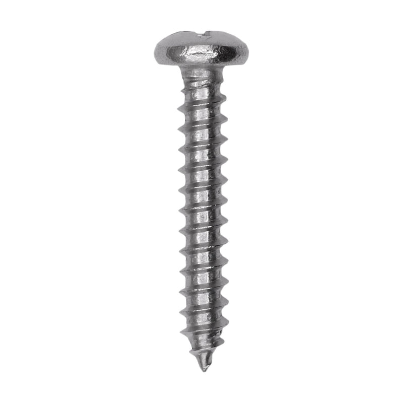 #6 X 7/8 18-8 Stainless Steel Phillips Pan Head Tapping Screw