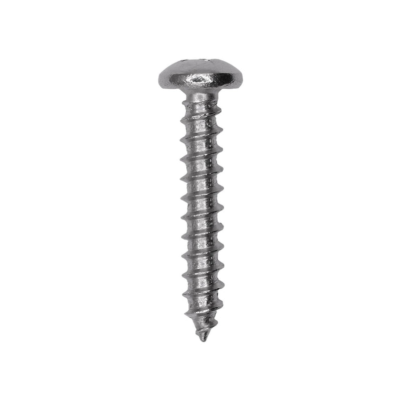 #8 X 7/8 18-8 Stainless Steel Phillips Pan Head Tapping Screw