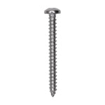 #8 X 1-5/8 18-8 Stainless Steel Phillips Pan Head Tapping Screw