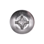 #8 X 1-3/4 18-8 Stainless Steel Phillips Pan Head Tapping Screw