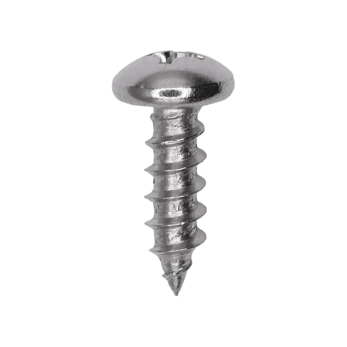 #10 X 5/8 18-8 Stainless Steel Phillips Pan Head Tapping Screw